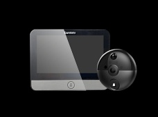 智能電子貓眼可視門(mén)鈴S(chǎng)6家用高清攝像頭Wi-Fi連接遠(yuǎn)程對(duì)講 S6-ty